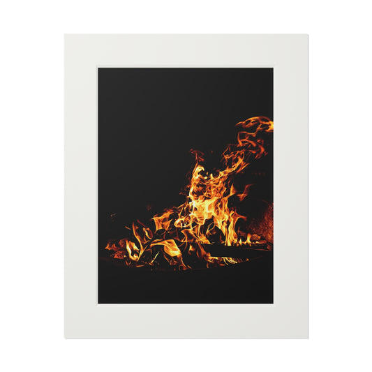 The Ember's Embrace - Photography Art Print