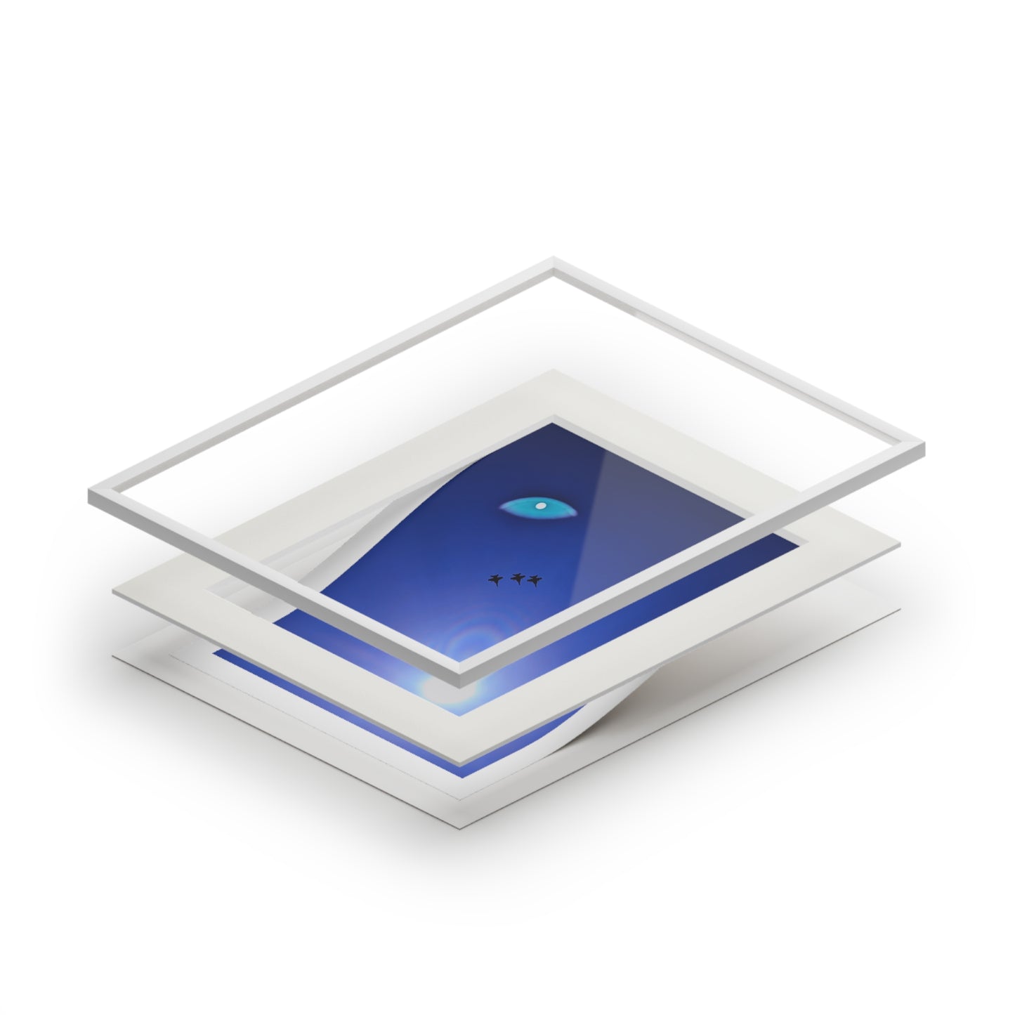 Three Stars Below - Photography Art Print