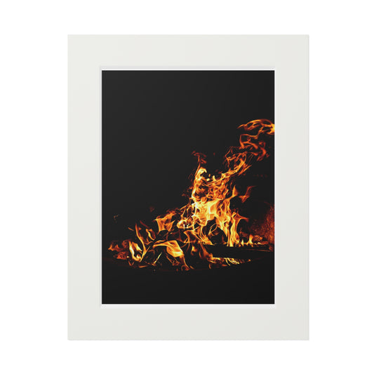 The Ember's Embrace - Photography Art Print
