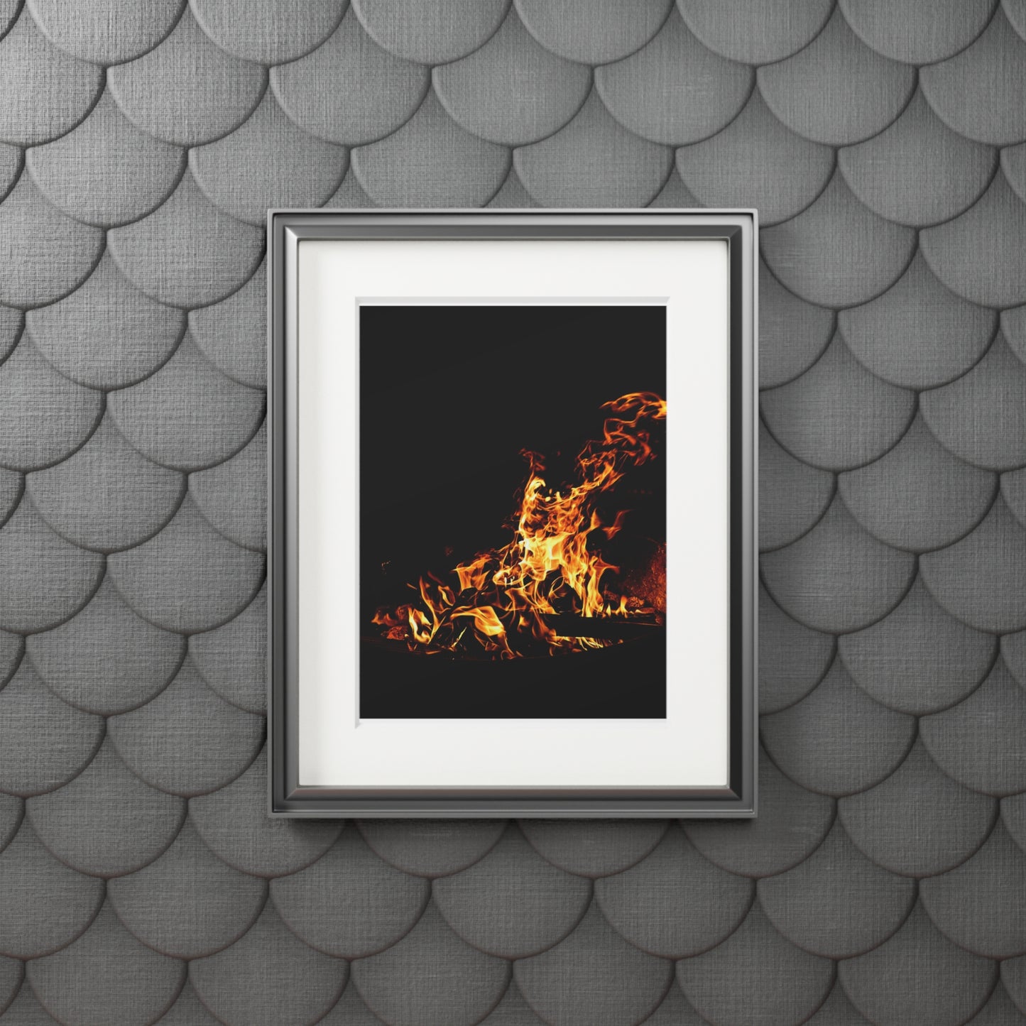 The Ember's Embrace - Photography Art Print