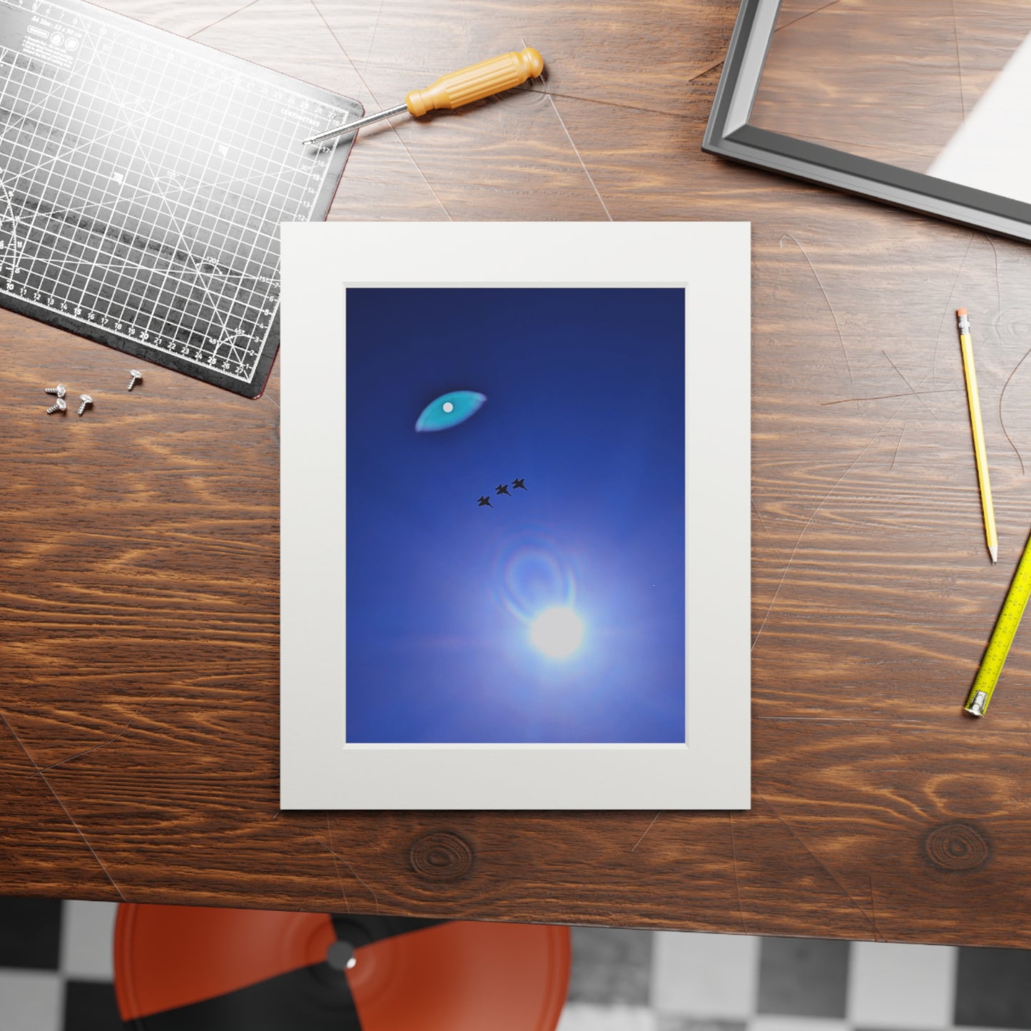 Three Stars Below - Photography Art Print