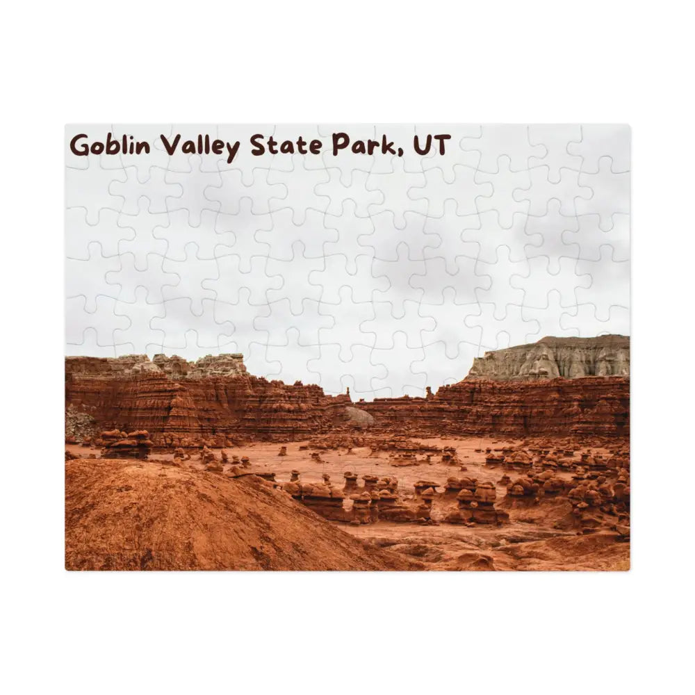 State Park Series No. 1 -- Goblin Valley Utah | Desert Hoodoos and Rock Formations 10’’ × 8’’ (110 pcs) Puzzle
