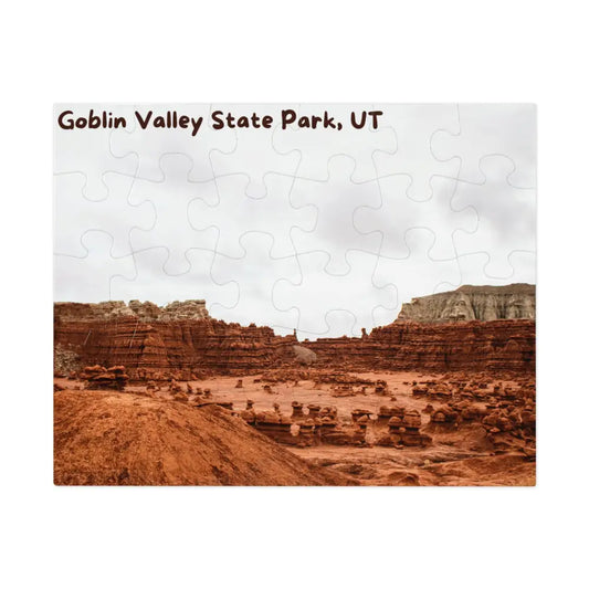 State Park Series No. 1 -- Goblin Valley Utah | Desert Hoodoos and Rock Formations 10’’ × 8’’ (30 pcs) Puzzle