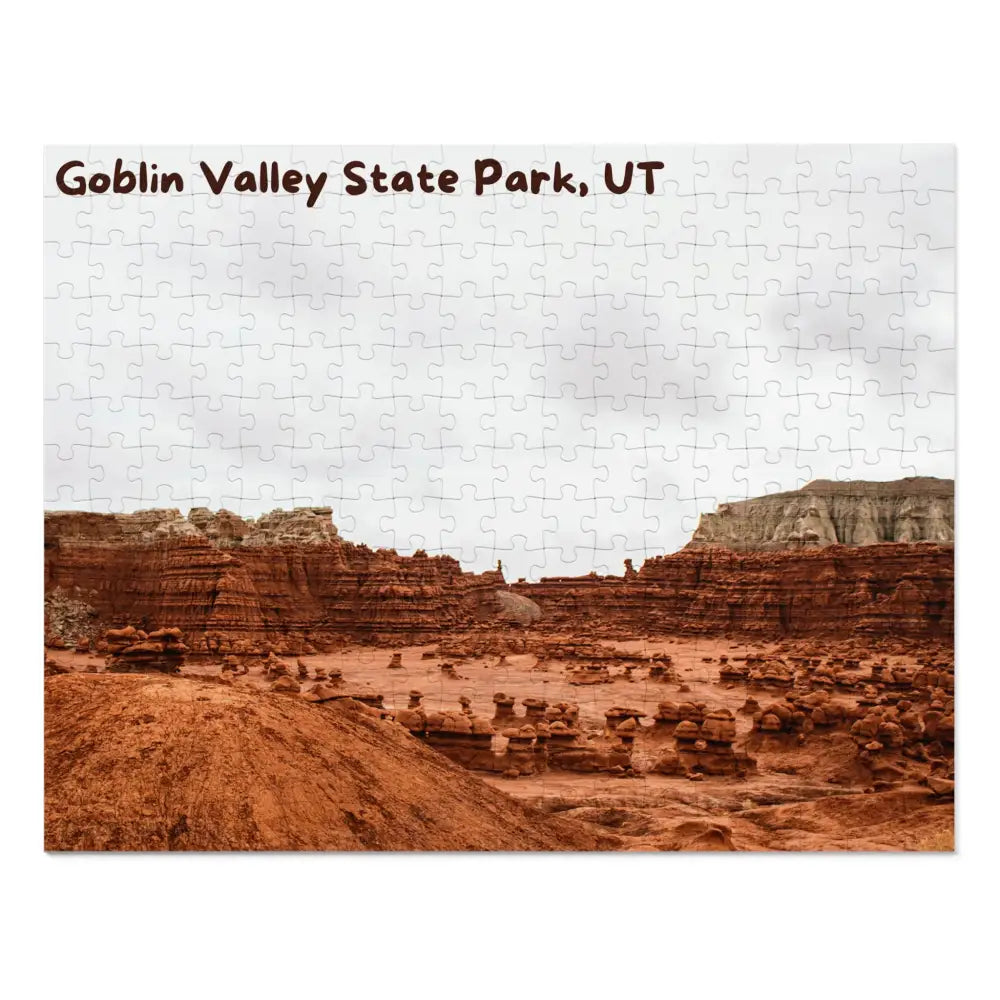 State Park Series No. 1 -- Goblin Valley Utah | Desert Hoodoos and Rock Formations 14’’ × 11’’ (252 pcs) Puzzle