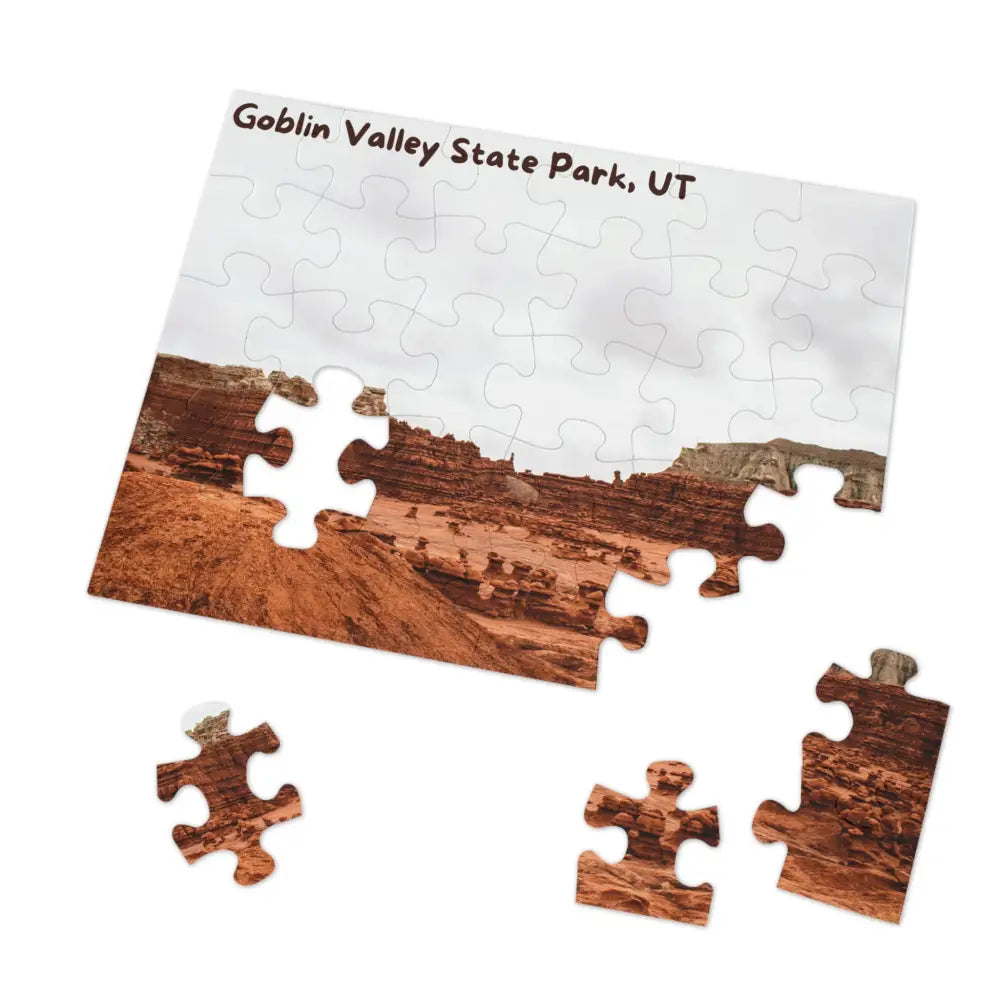 State Park Series No. 1 -- Goblin Valley Utah | Desert Hoodoos and Rock Formations Puzzle