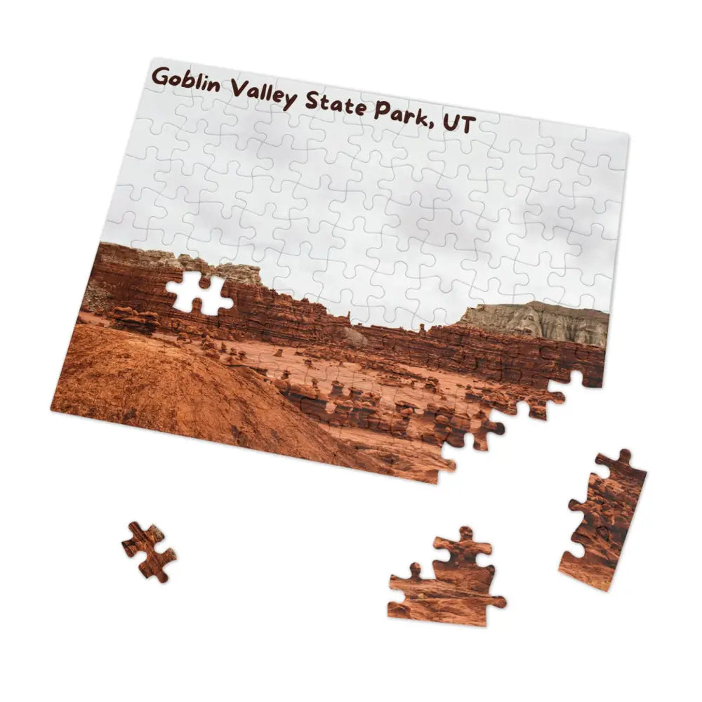 State Park Series No. 1 -- Goblin Valley Utah | Desert Hoodoos and Rock Formations Puzzle
