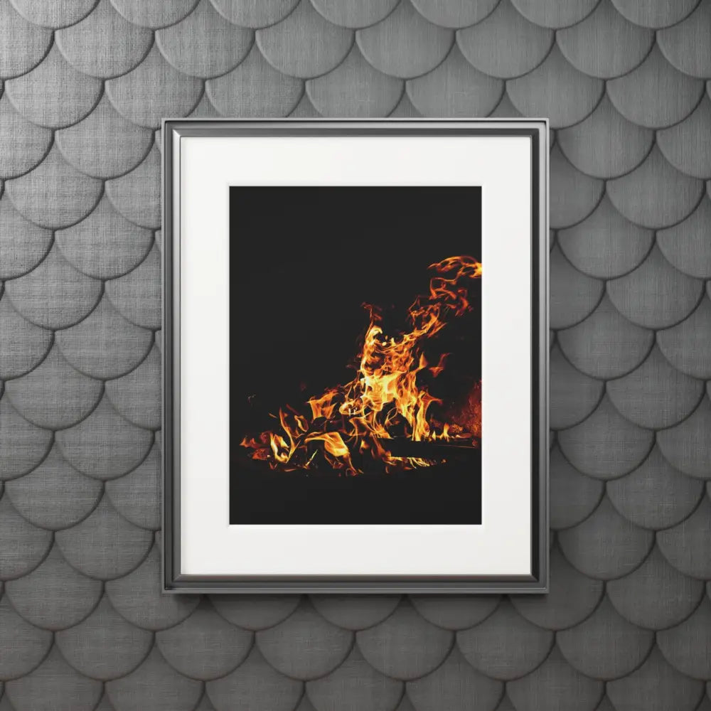 The Ember’s Embrace - Photography Art Print Home Decor
