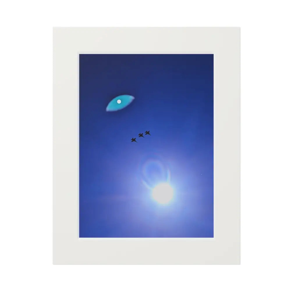 Three Stars Below - Photography Art Print 11″ x 14″ (Vertical) / White Home Decor